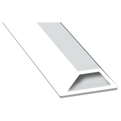 Softline-Sprosse 26mm SK Lg. 6,50m Weiß, VE: 65 m Produktbild