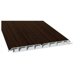 Nut- u. Federprofil 200x17mm Lg. 6,00m foliert, V-Fuge 205 2089-167 Eiche Dunkel Produktbild