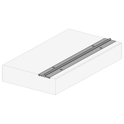 Laufschiene HK 0131-02 Gr 670 silber Produktbild