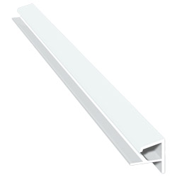 Verkleidungsprofil 23x17mm Lg. 6,00m Weiß, VE: 60m Produktbild
