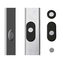 Magnet ohne Buchse zum Aufkleben 3St. 1mm x 10mm ZEM MG04-------RUND-------1 MM--------- Produktbild