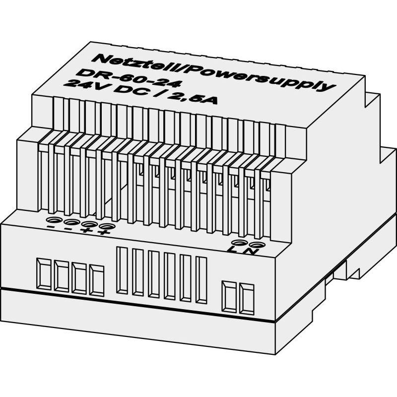 WINKHAUS Netzteil T-HT NETZTEIL 24 V DC / 2,5 A Produktbild