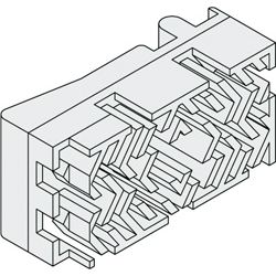 Windstopp für Schüco CT 70 weiß VE10 Produktbild