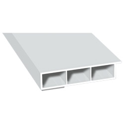 MENKE PVC-Kammerprofil mit Nase und Schaumklebeband Produktbild