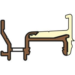 Regenschiene Kocher 1822 F-TI G216 VE60 Produktbild