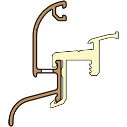 GUTMANN Regenschutzschiene Main 22/24 F-TI Produktbild