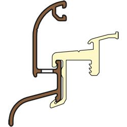 GUTMANN Regenschutzschiene Main 22/24 F-TI Produktbild