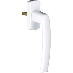 MACO Fenstergriff HARMONY Alu 90° ohne Logo - mit Stift inkl. Schrauben Produktbild