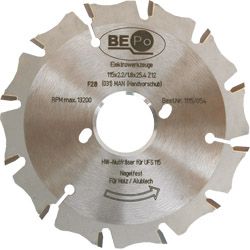 BEPO HW-Fräsescheibe f.Holz,1115/054 Produktbild