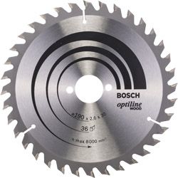 BOSCH Kreissägeblatt 'Standard for Optiline Wood' Produktbild