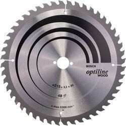 BOSCH Kreissägeblatt 'Standard for Optiline Wood' Produktbild