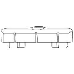 Schließteil 34666 silber*VE200* Produktbild