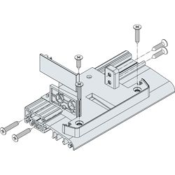 Setzpfostenhalter Kömmerling Produktbild