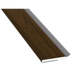 Flachprofil 30x3mm WL SK Lg. 6,00m foliert, WL Schwarz 217 8007-167 Nussbaum Produktbild