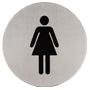 greenteQ Hinweisschild Damen Produktbild