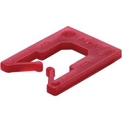 Diskoklick 65x52,5x3 rot Produktbild