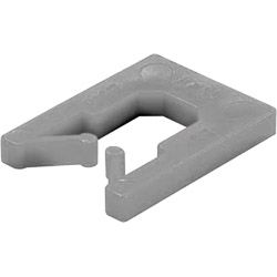 Diskoklick 65x52,5x8 grau Produktbild