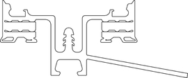 Innendichtung m.DAZ Ebene 3 50 mm schwarz mit Fahne Produktbild