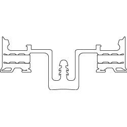 Innendichtung Ebene 3 55 mm schwarz Produktbild