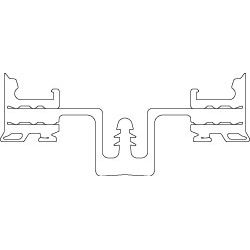 Innendichtung Ebene 2 55 mm schwarz Produktbild