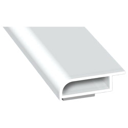 MENKE PVC-Kammerprofil Softline mit Steg, Nase und Schaumklebeband Produktbild