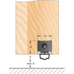 DEVENTER Automatische Türdichtung DBM 1212 MINI Produktbild