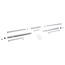 Gleitschiene GSR/VK Contur Design silberfarbig Produktbild