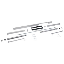 Gleitschiene GSR/EMR/V Contur Design silberfarbig Produktbild