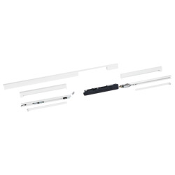 Gleitschiene GSR/EMR 1G/V Contur Design weiß/9016 Produktbild