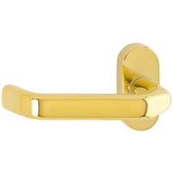 HOPPE Lochteil gekröpft auf ovaler Rosette LIVERPOOL *E1313G/55* Produktbild