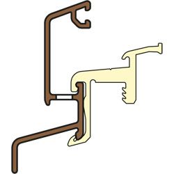 GUTMANN Regenschutzschiene Main 22/24 F-TI K Produktbild