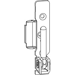 Roto NT Ecklager E5 12/18 mit Bohrzapfen Produktbild