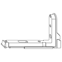 Roto NT Designo Eckband 81-130 kg ls*VE50* Produktbild