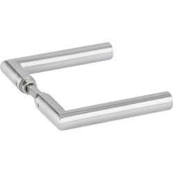 HERMAT Glastürdrückerpaar 1802 - BASIC 02 Produktbild
