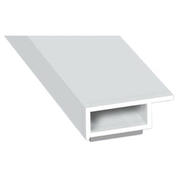 MENKE PVC-Kammerprofil mit Steg, Nase und Schaumklebeband Produktbild