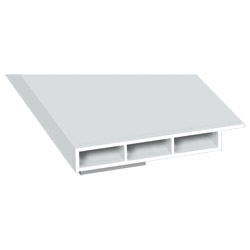 MENKE PVC-Kammerprofil mit Steg, Nase und Schaumklebeband Produktbild