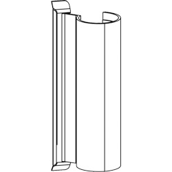 Abdeckkappen DF-Band natursilber Produktbild