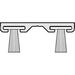 GKG Alu-Halteschiene TD5024 Produktbild