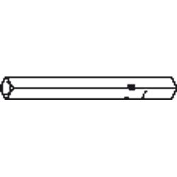 Vierkantstift PR114PB-FS 9x9x123 mm Produktbild