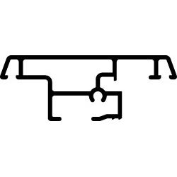 Schlagleiste SL 66.9-SK blank Produktbild