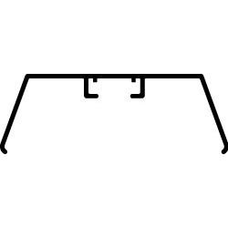 Sprossenprofil SP 80.28 blank Produktbild