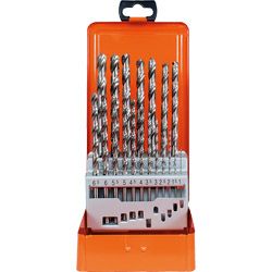 PROJAHN Spiralbohrer-Set 60830 HSS-G DIN 340 Typ N 19-teilig Produktbild