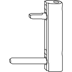 Eckband KF D6x16/36 D5 ELB6 Ral 9016 K100 Produktbild