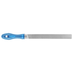 Werkstattfeile Länge 200 mm Querschnitt 20 x 5 mm PFERD DIN 7261 Hieb 1 Flachstumpf 2K-Ergo Produktbild