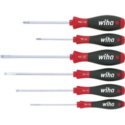 WIHA Schraubendrehersortiment 302 LS/PH mit Rundklinge 6-tlg. Produktbild