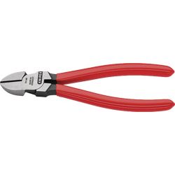 KNIPEX Seitenschneider Draht gerade poliert mit Kunststoffüberzug Produktbild