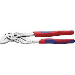 KNIPEX Zangenschlüssel verchromt mit Mehrkomponenten-Hülle Produktbild