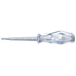 Spannungsprüfer VDE 150-250V B.3,0mm L.70mm L.142mm WERA 247 Rundklinge/transparent m.Metallclip VDE-geprüft Kraftform-Heft Produktbild
