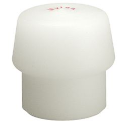 Schonhammerkopf Kopf-D. 30 mm HALDER SIMPLEX Nylon weiß hart Produktbild