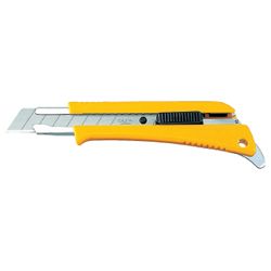 Cuttermesser Klingenbreite 18 mm Länge 155 mm OLFA  mit Drucktaster Produktbild